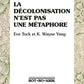 La décolonisation n'est pas une métaphore